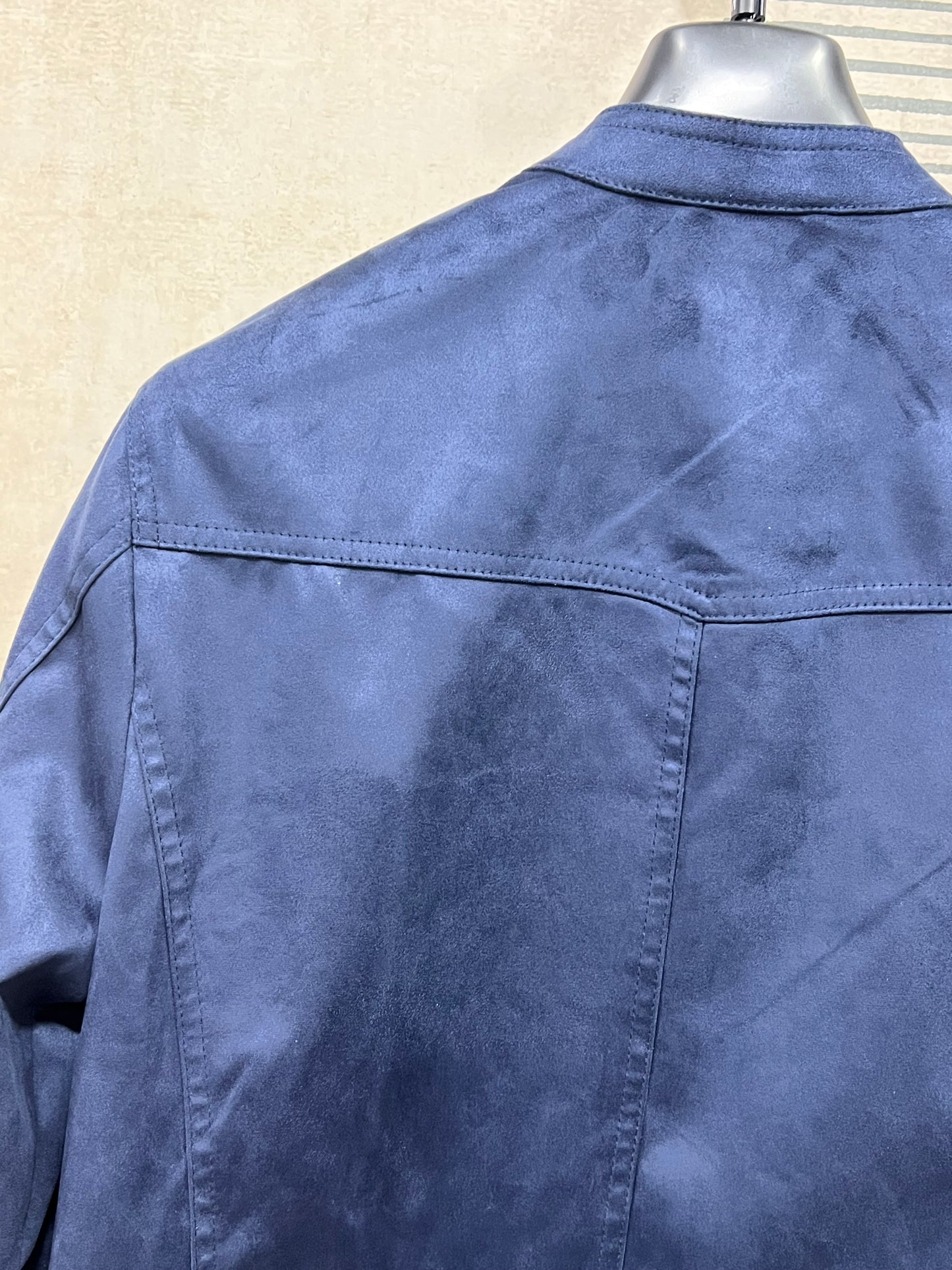 Giubbotto Biker Blu ( Ultimi Tg. XXL & 3XL)