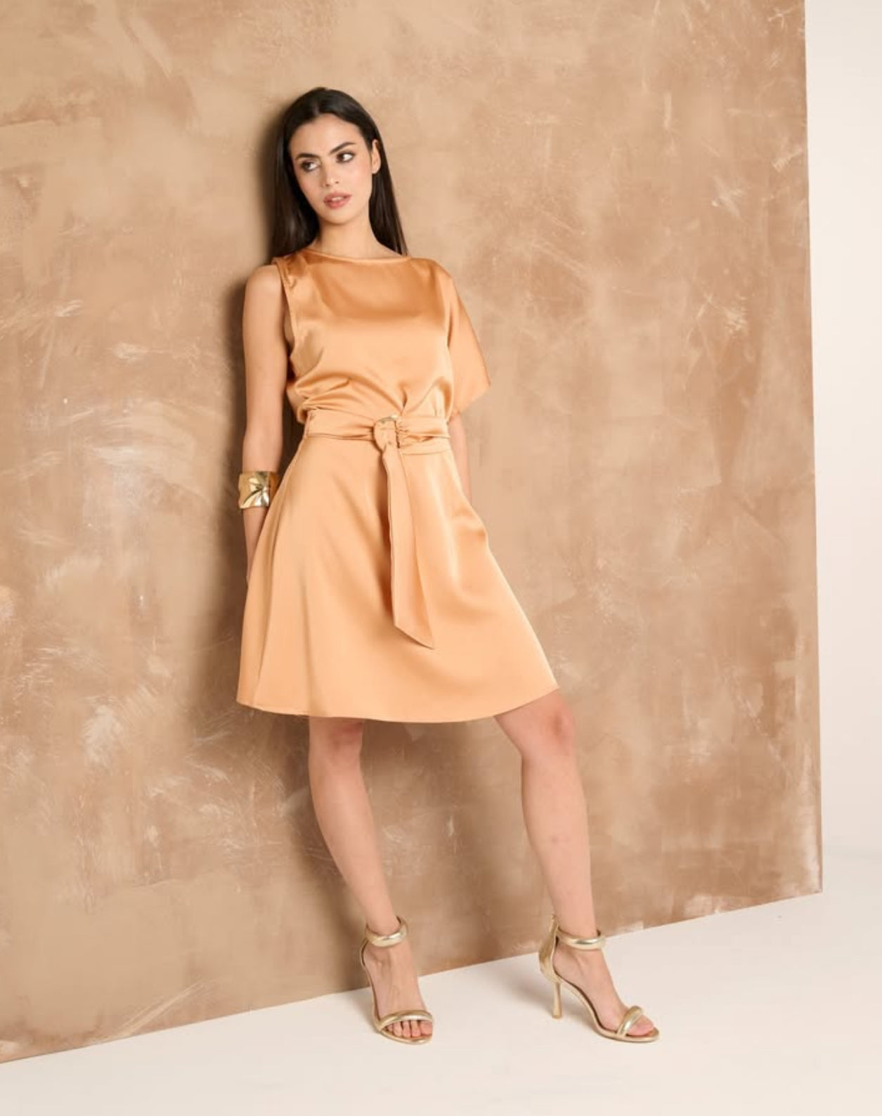 Abito Mono Spalla 537 Orange
