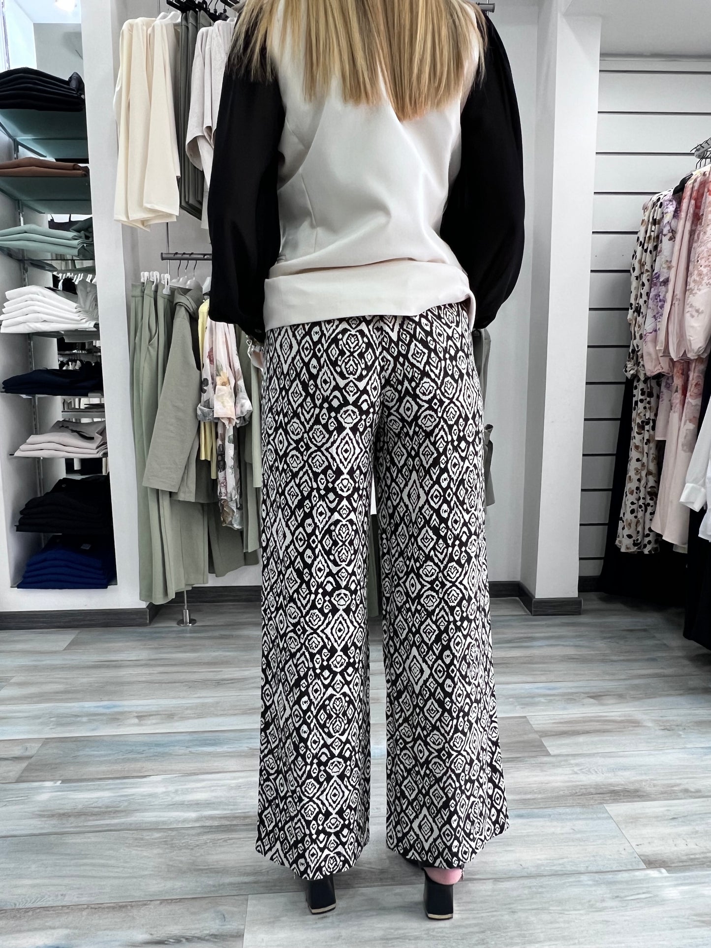 Pantalone Palazzo | Linno | Lino & Viscosa