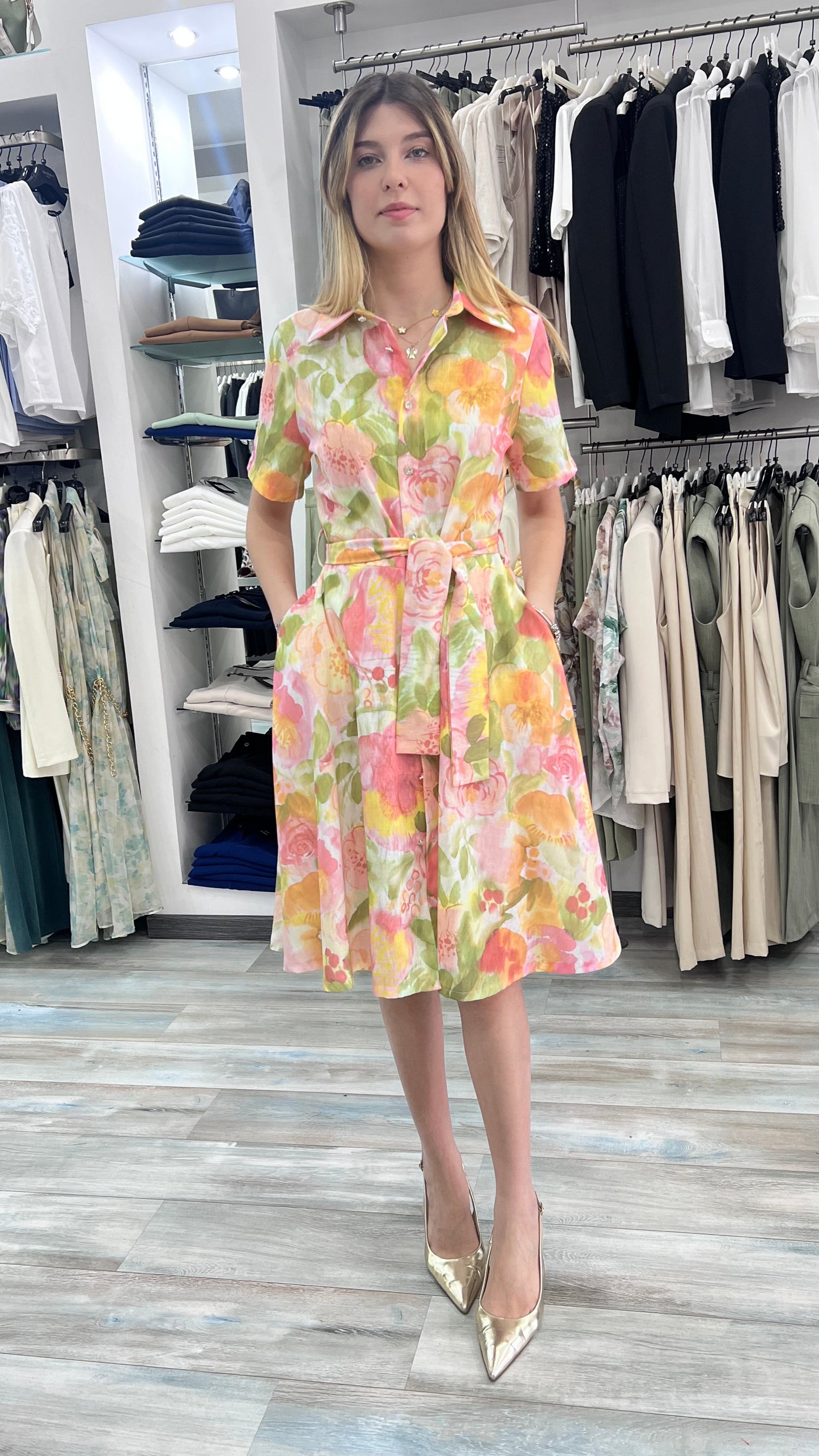 Abito Milano | Lino & Viscosa ( Ultimo Tg. 40)