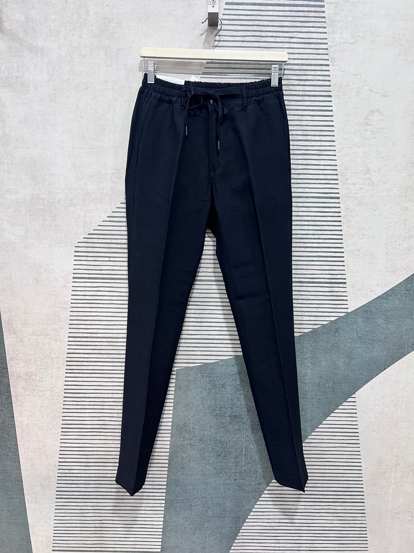 Pantalone Uomo Lino & Tencel| Panna| Blu| Nero