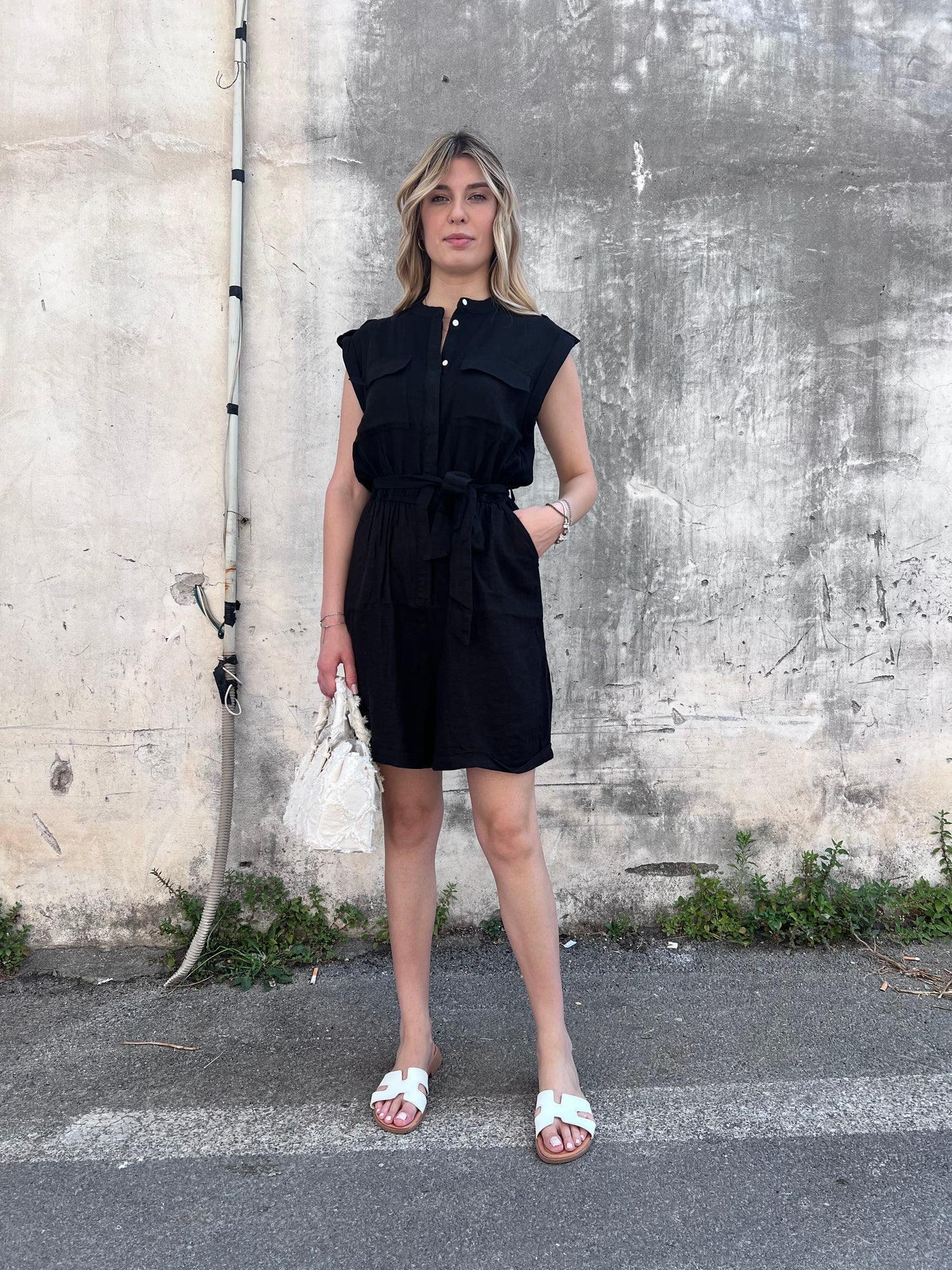 Tuta Shorts| Lino & Viscosa | JS