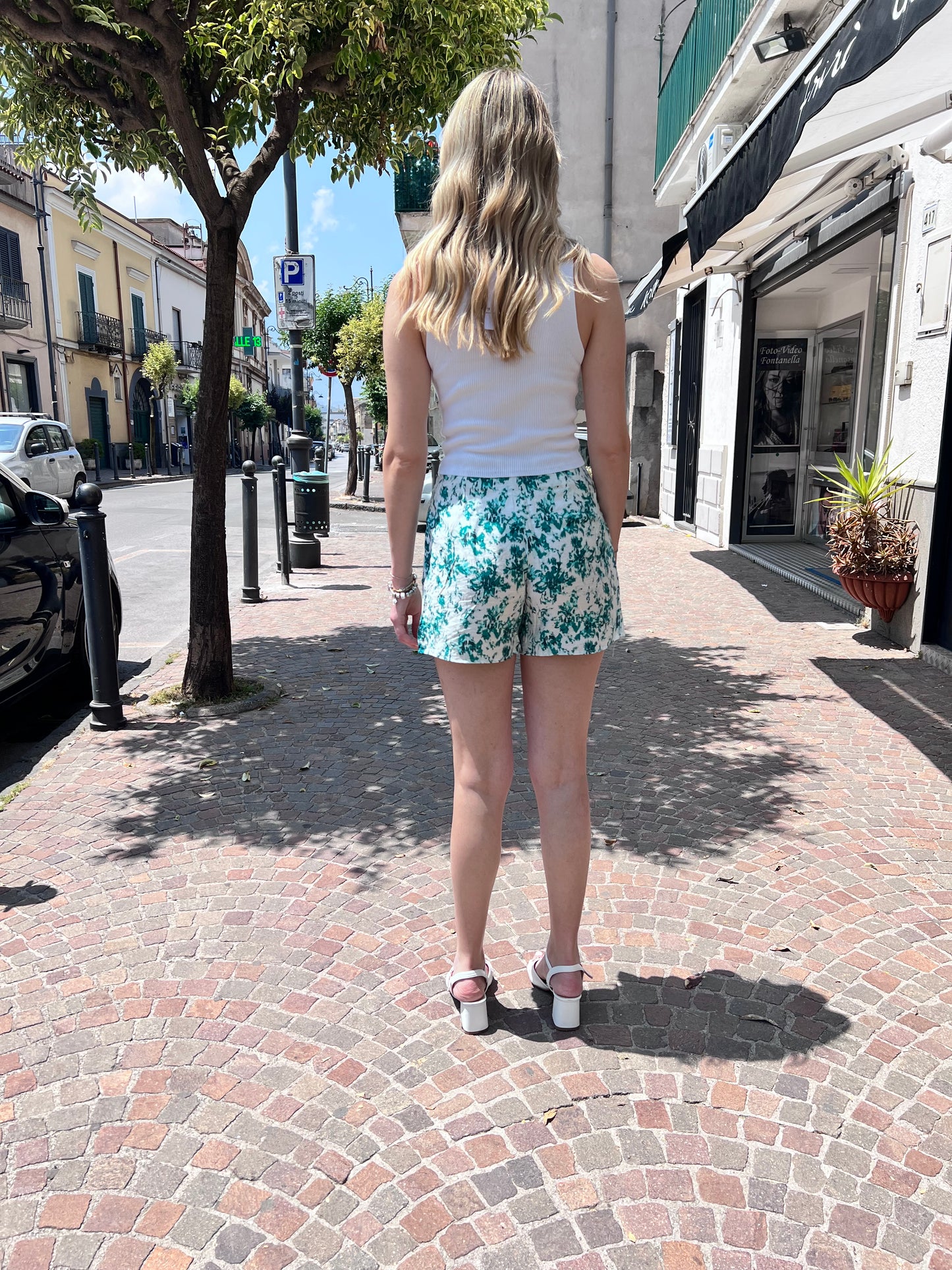 Gonna-Shorts | Green| Davina
