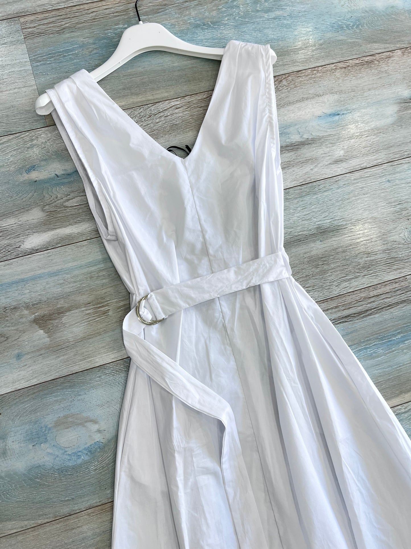 Abito Cotone| 9664| Bianco | Blu