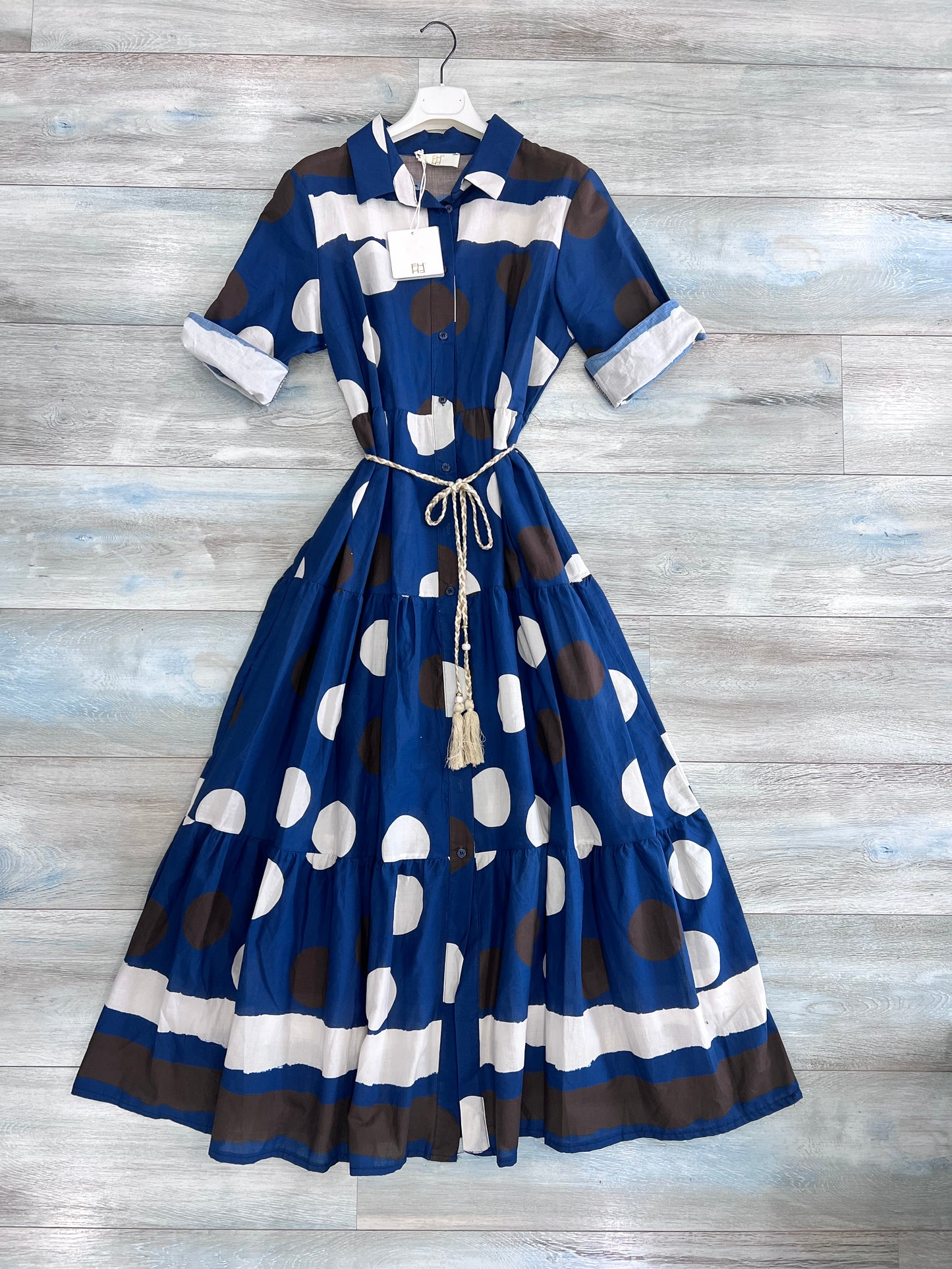 Abito Pois| Moro| Blu