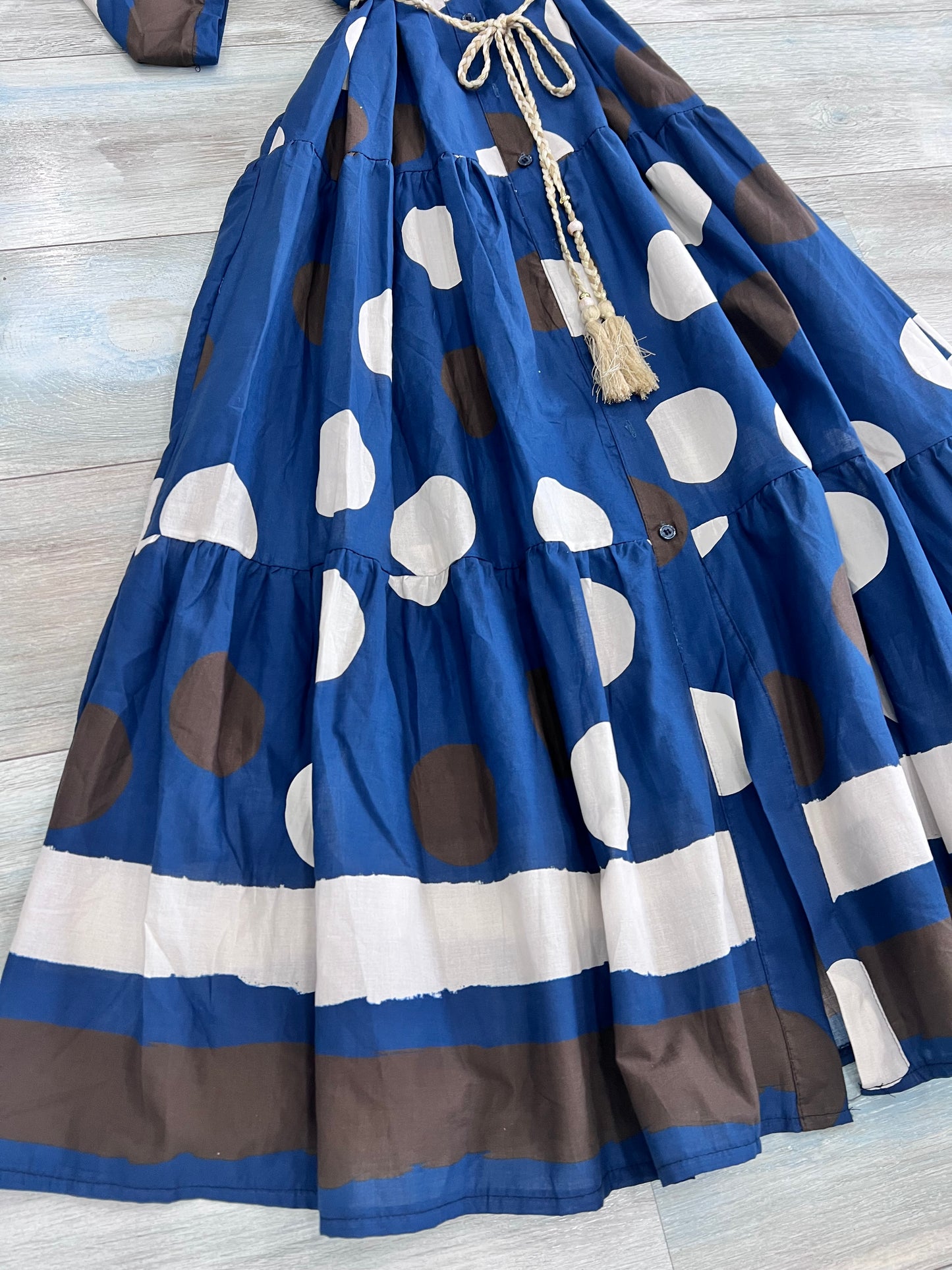Abito Pois| Moro| Blu