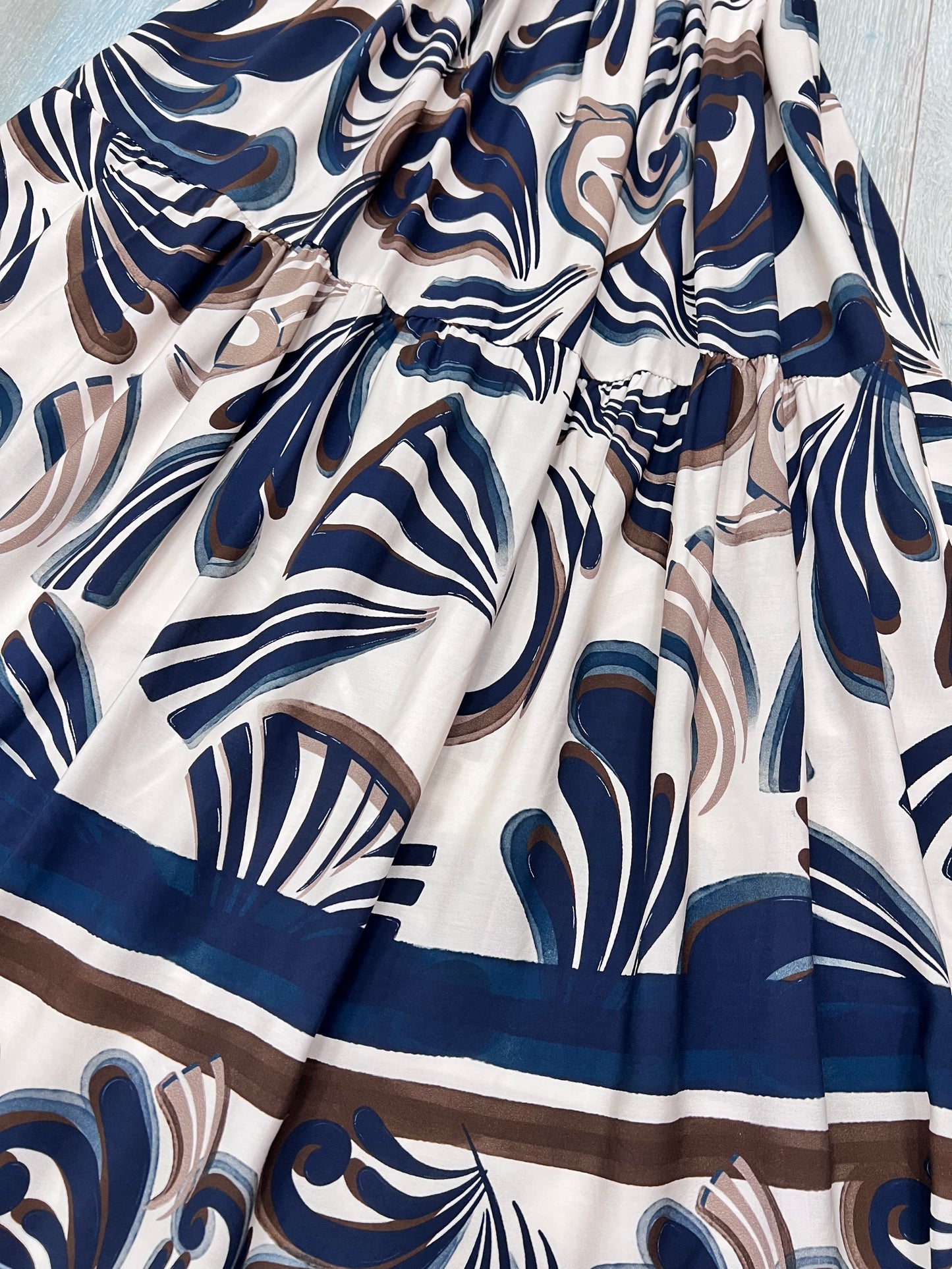 Abito CHARLOTTE|Blu|Moro|Verde