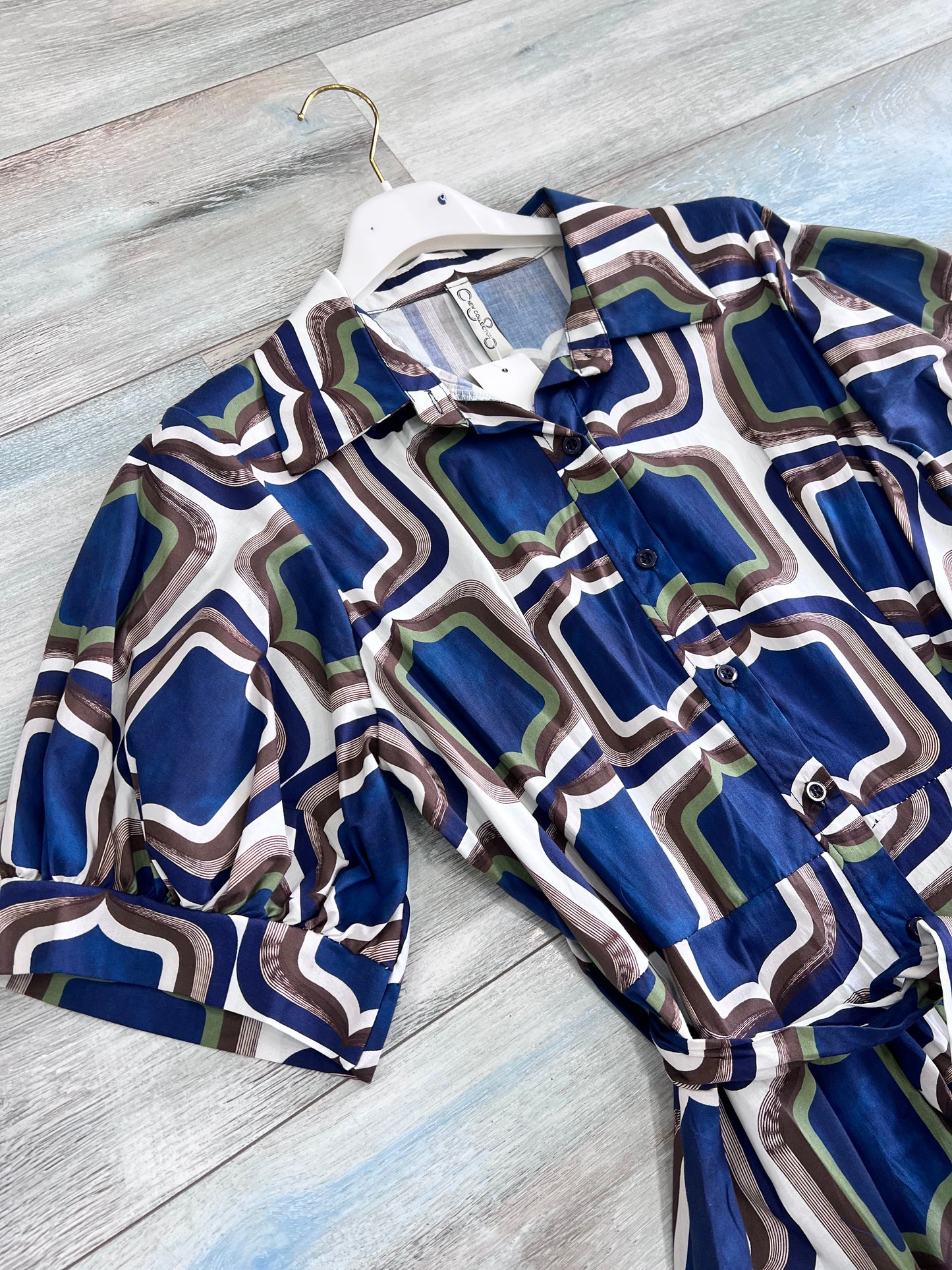 Abito Cotone Midi 91| Moro| Blu| Verde