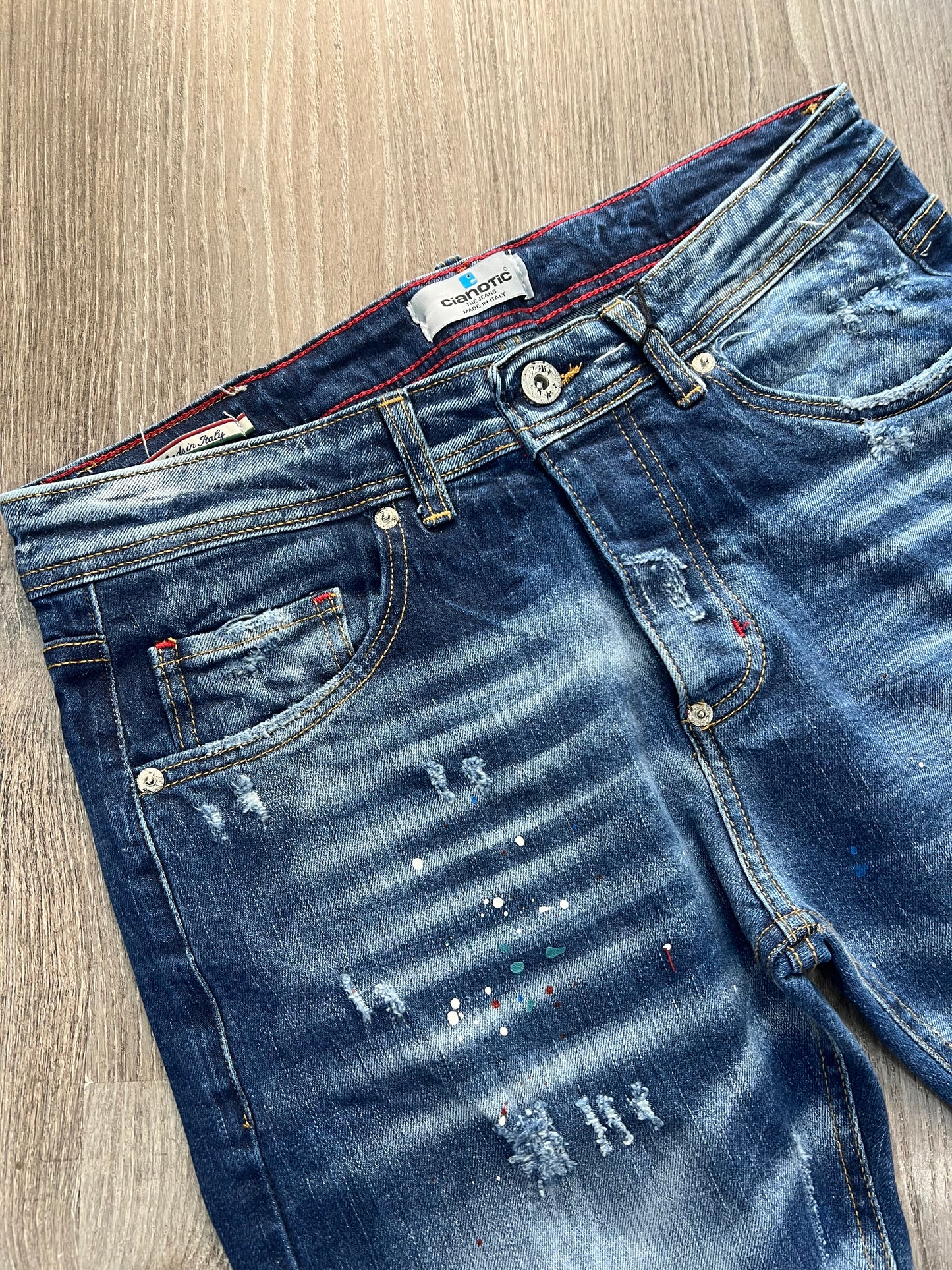 Jeans Nettuno Blu ( Ultimo Tg. 52)