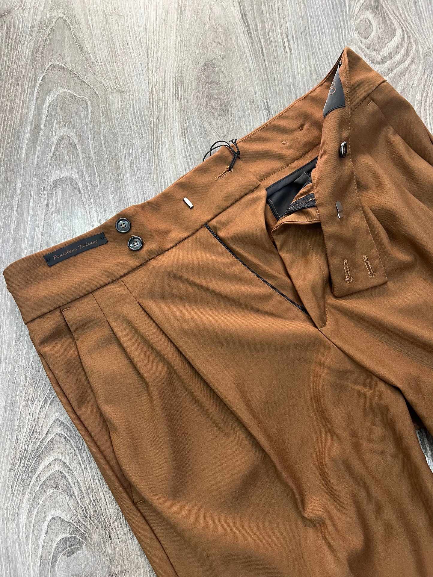 Pantalone Sartoriale 31 | Alta Vita | Invernale| Nero | Bruciato ( Solo Tg. 46 - 48 - 52)