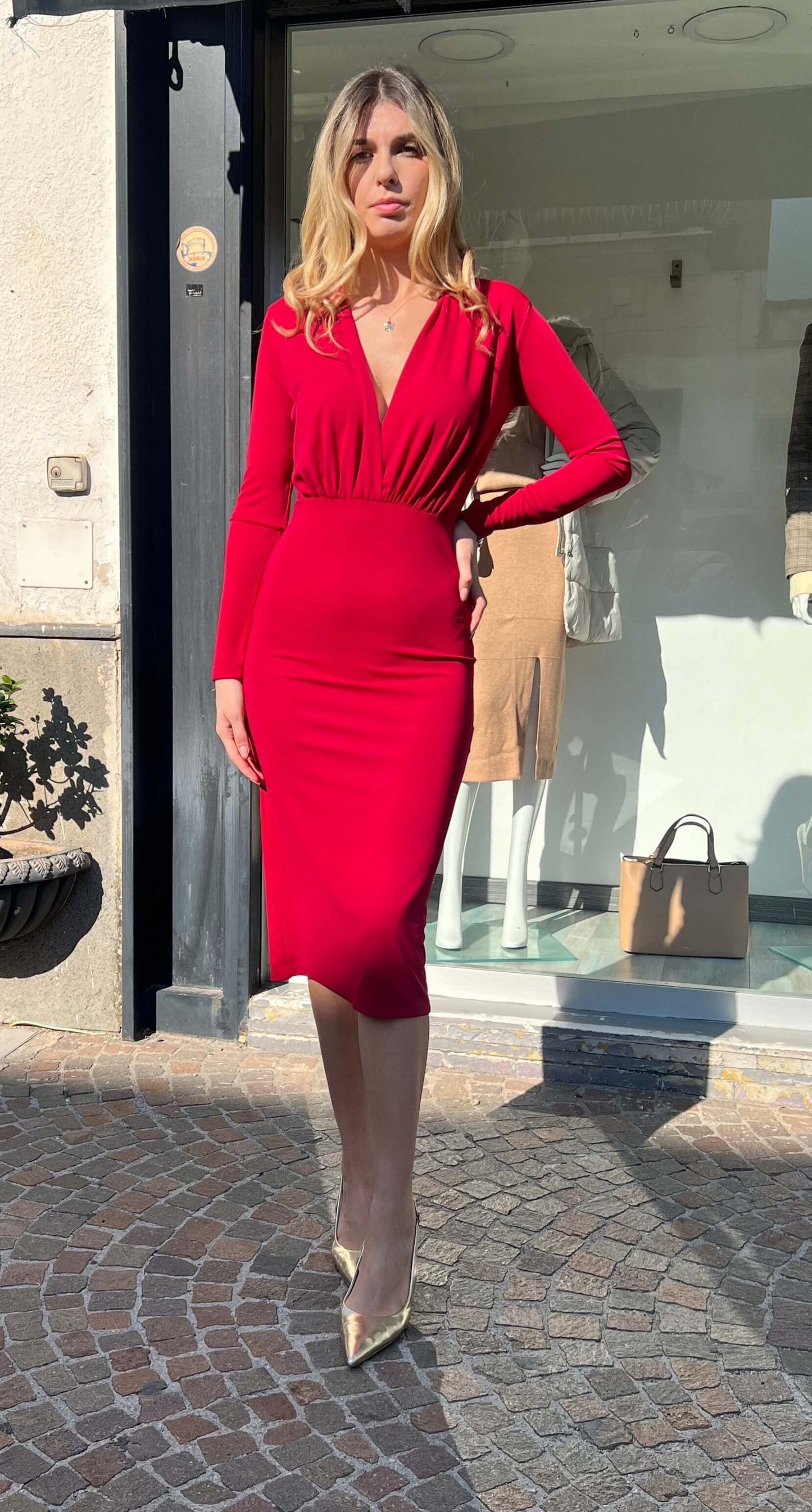 Abito 1711 | Rosso | Nero