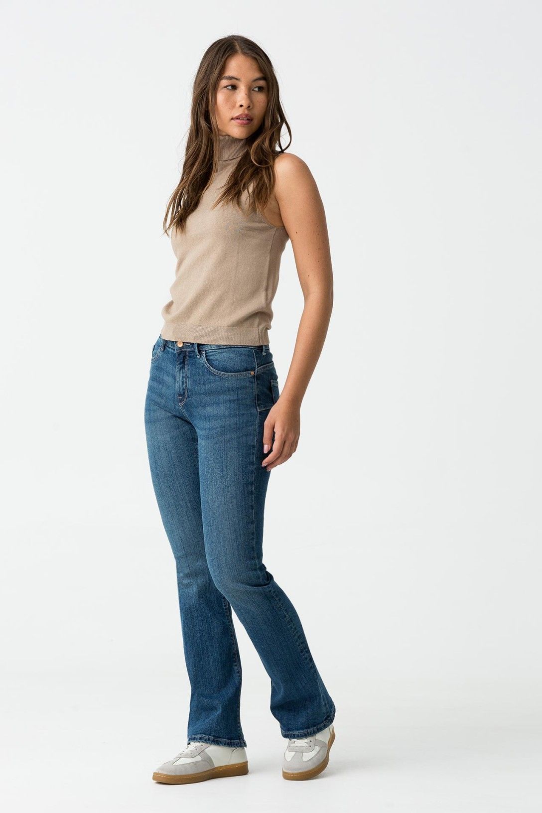 Jeans Zampa Push Up Scuro
