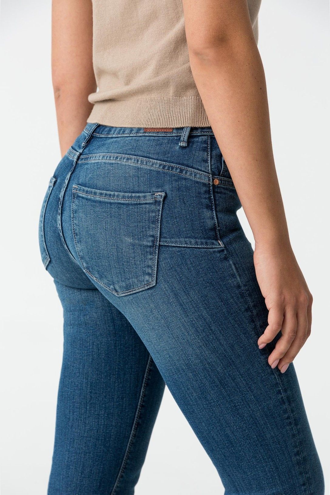 Jeans Zampa Push Up Scuro