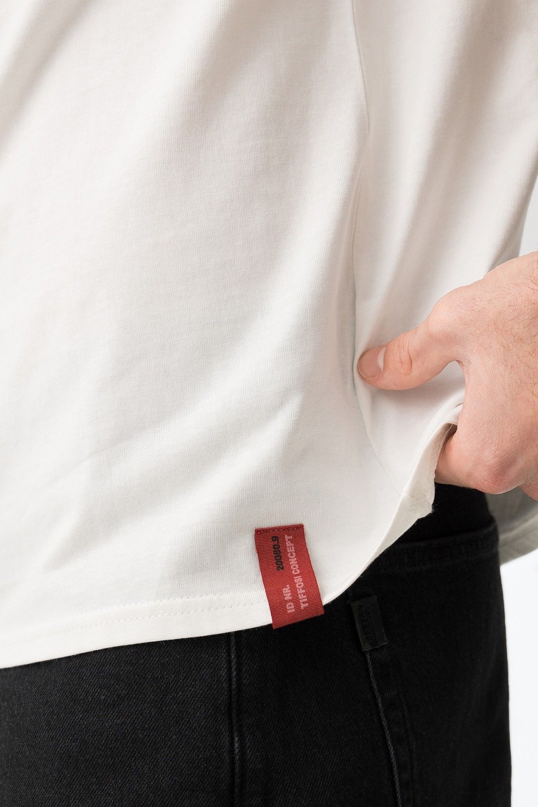 T-Shirt George uomo cotone 100% - dettaglio qualità tessuto e stampa resistente