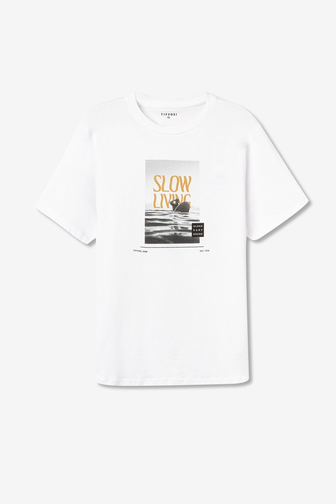 T-Shirt Iker Bianca & Verde ( Ultime L & XL )