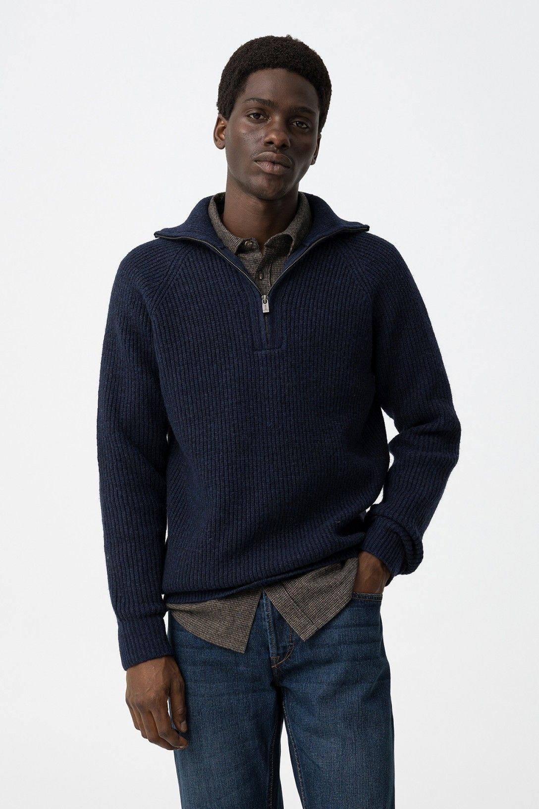 Maglione uomo Javier blu - immagine prodotto principale