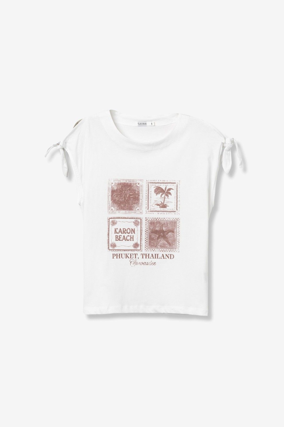 t-shirt Donna Meloetta Tiffosi - composizione 100% cotone