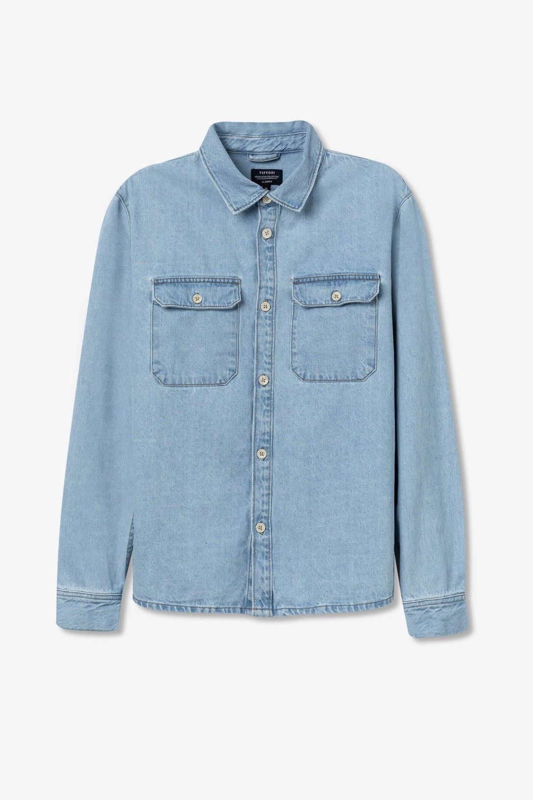 Giubbotto jeans azzurro Mike - vista capo singolo per e-commerce