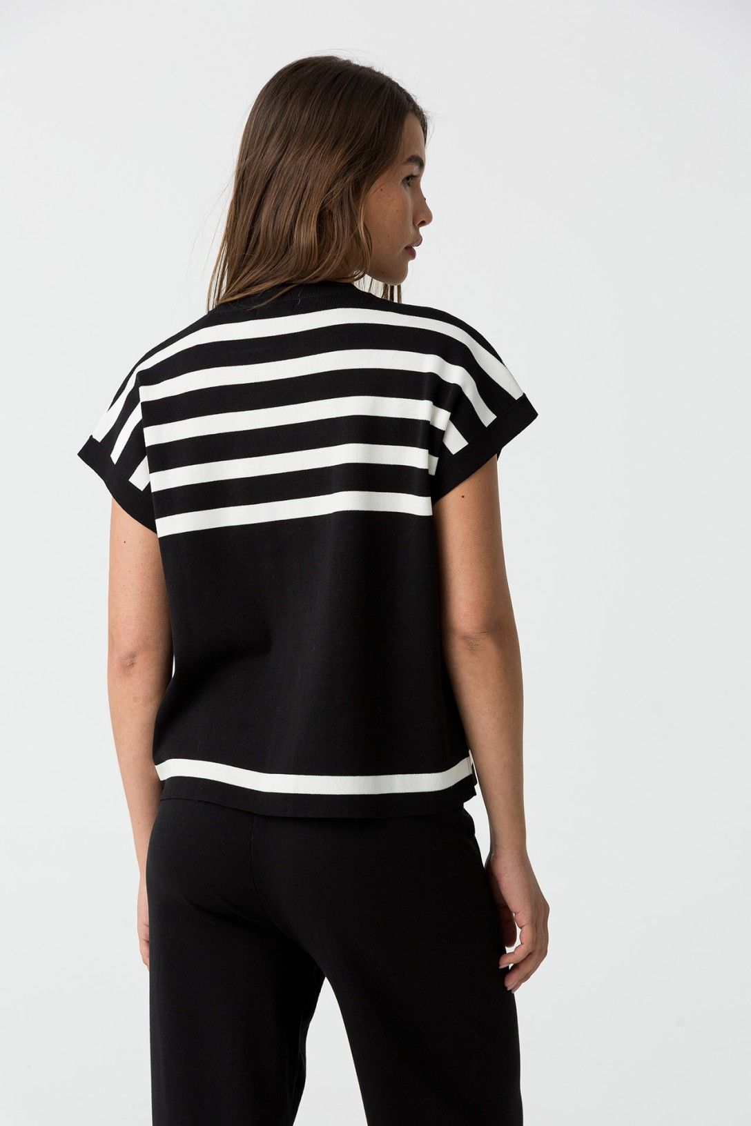 T-Shirt Filo| Ploto | Nero | Bianco