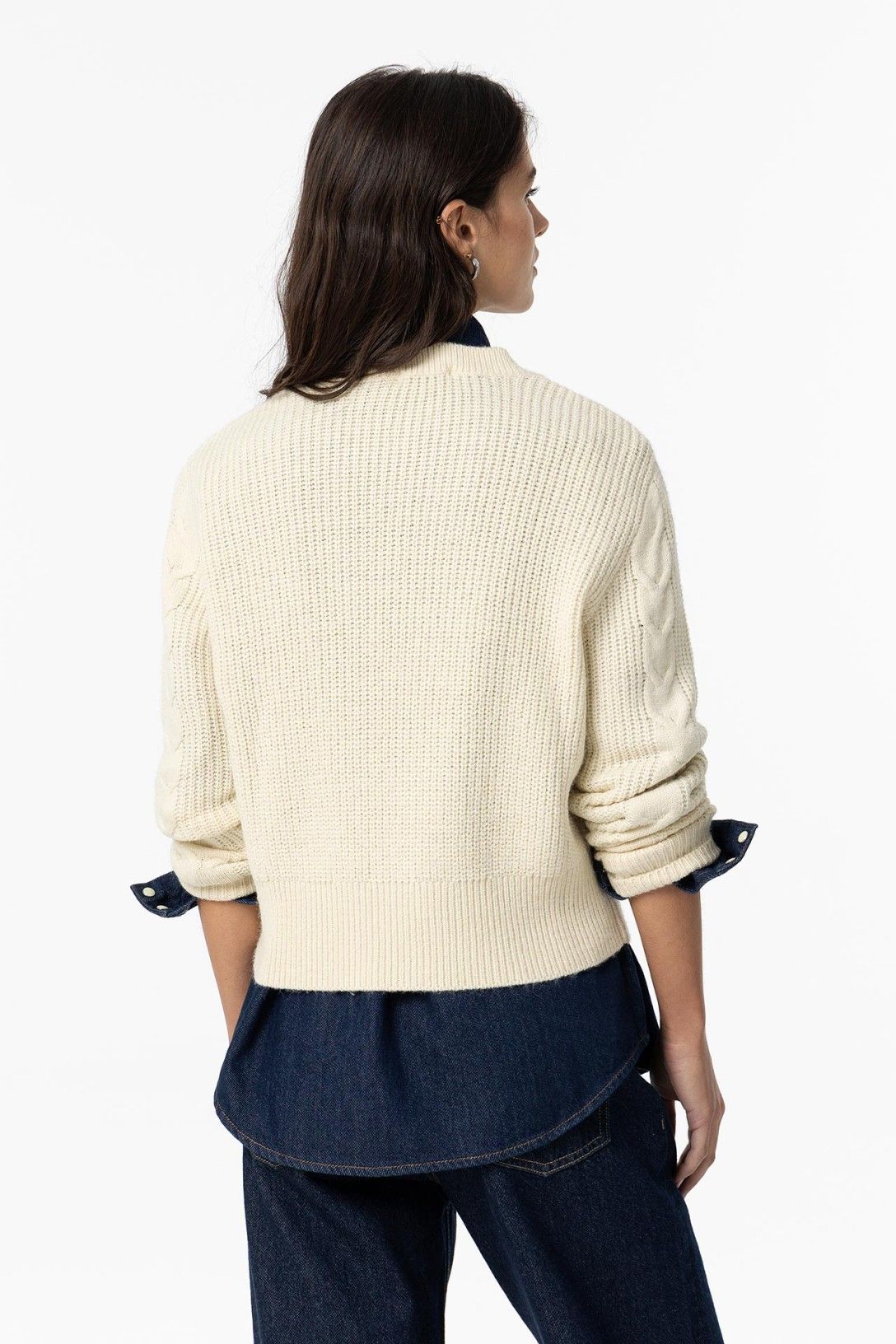 Maglione invernale donna Tiffosi Porchie - vista posteriore