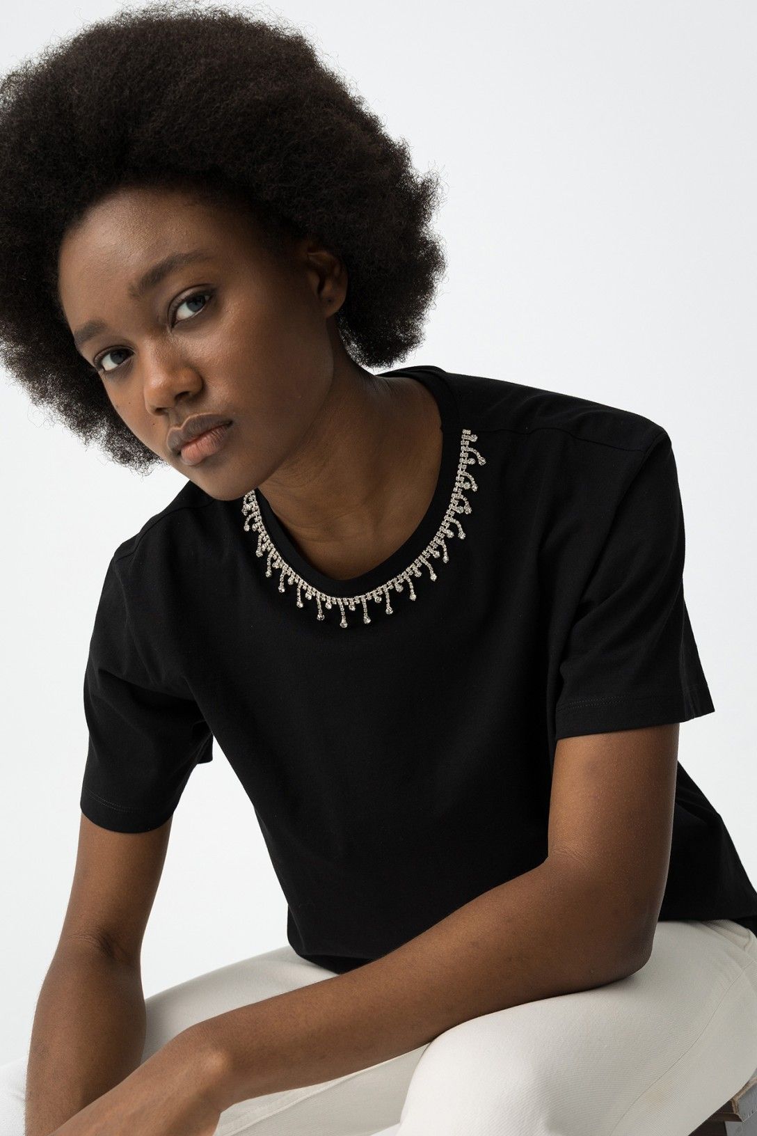T- Shirt Road Nero