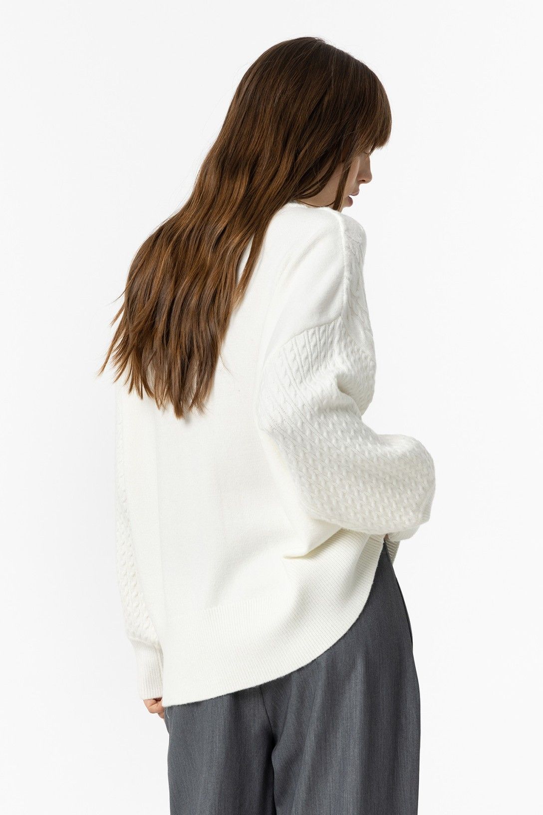 White sintra sweater