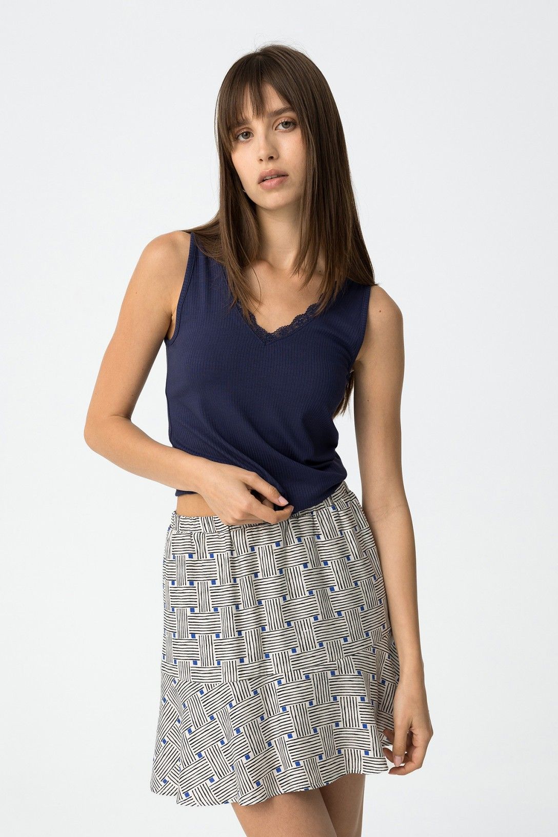 Gonna-Shorts| White| STELLA (Ultima Tg. XS )