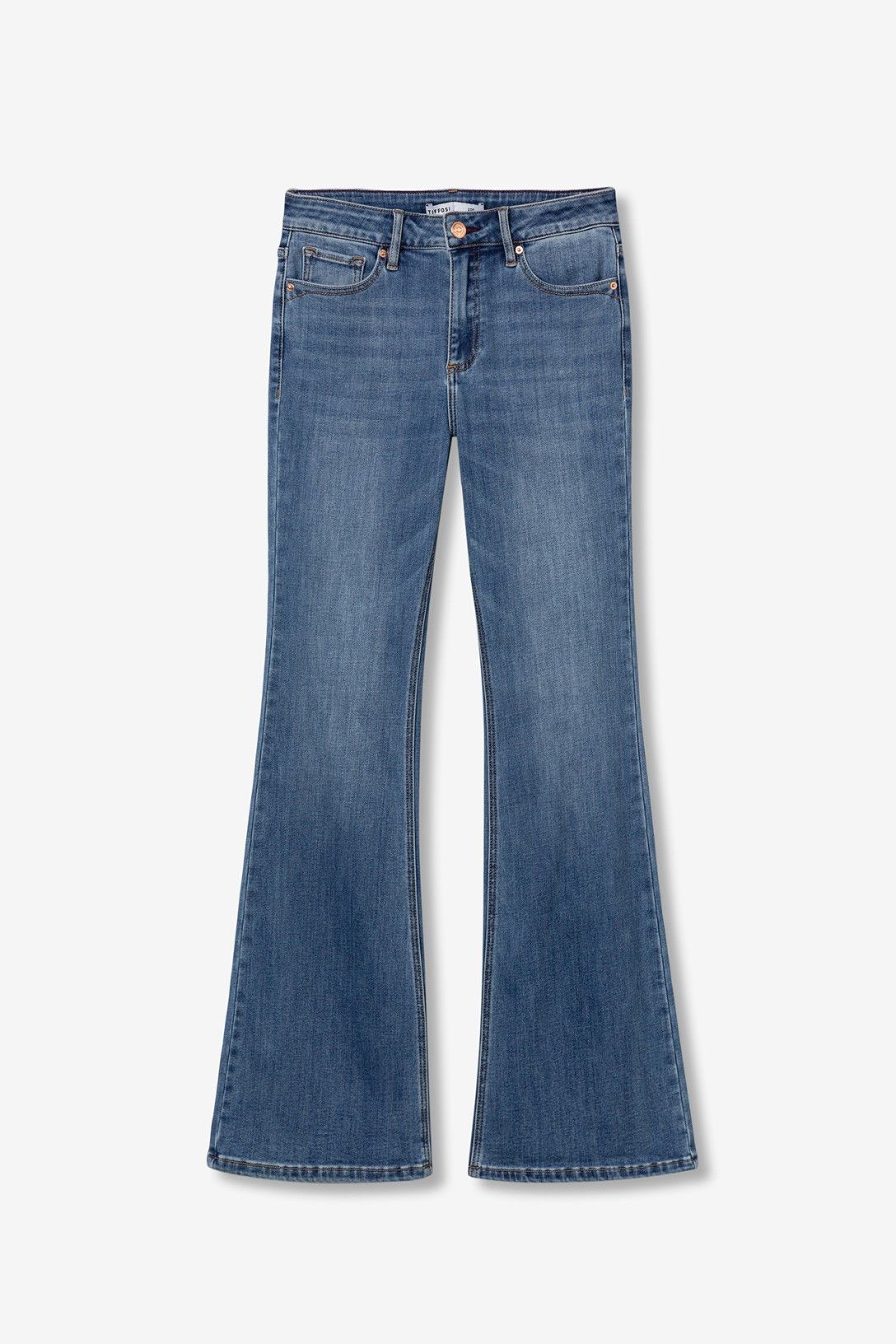 "Jeans donna termici Zoe_67 zampa - collezione invernale Tiffosi con isolamento termico"