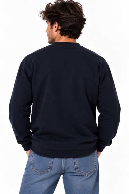 Felpa uomo Ford Tiffosi dark blu, vista posteriore