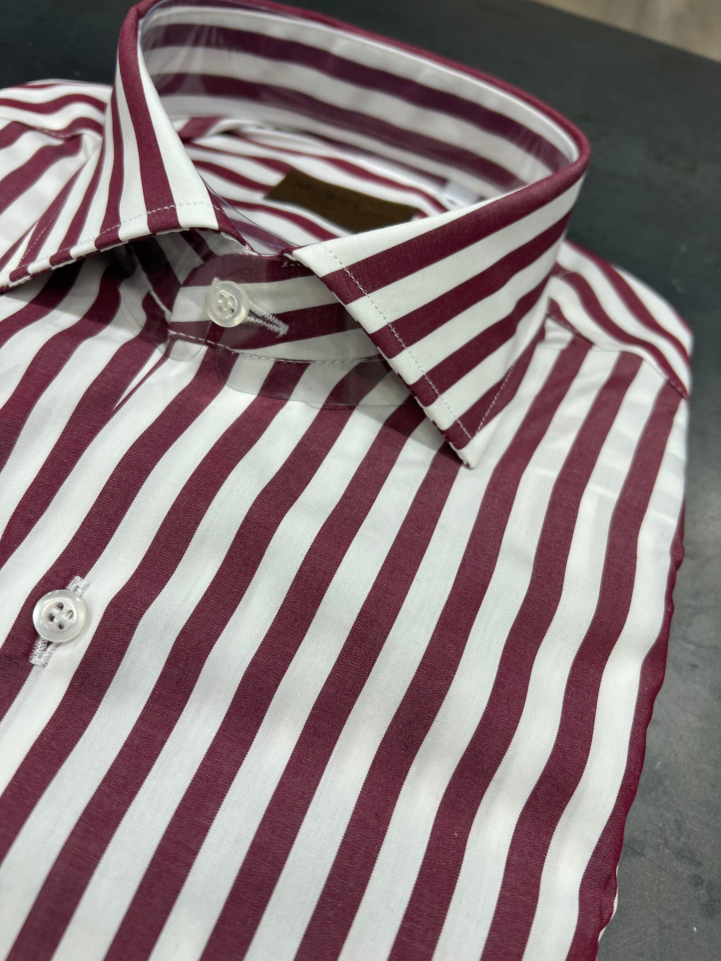 Camicia Rigo Bordeaux