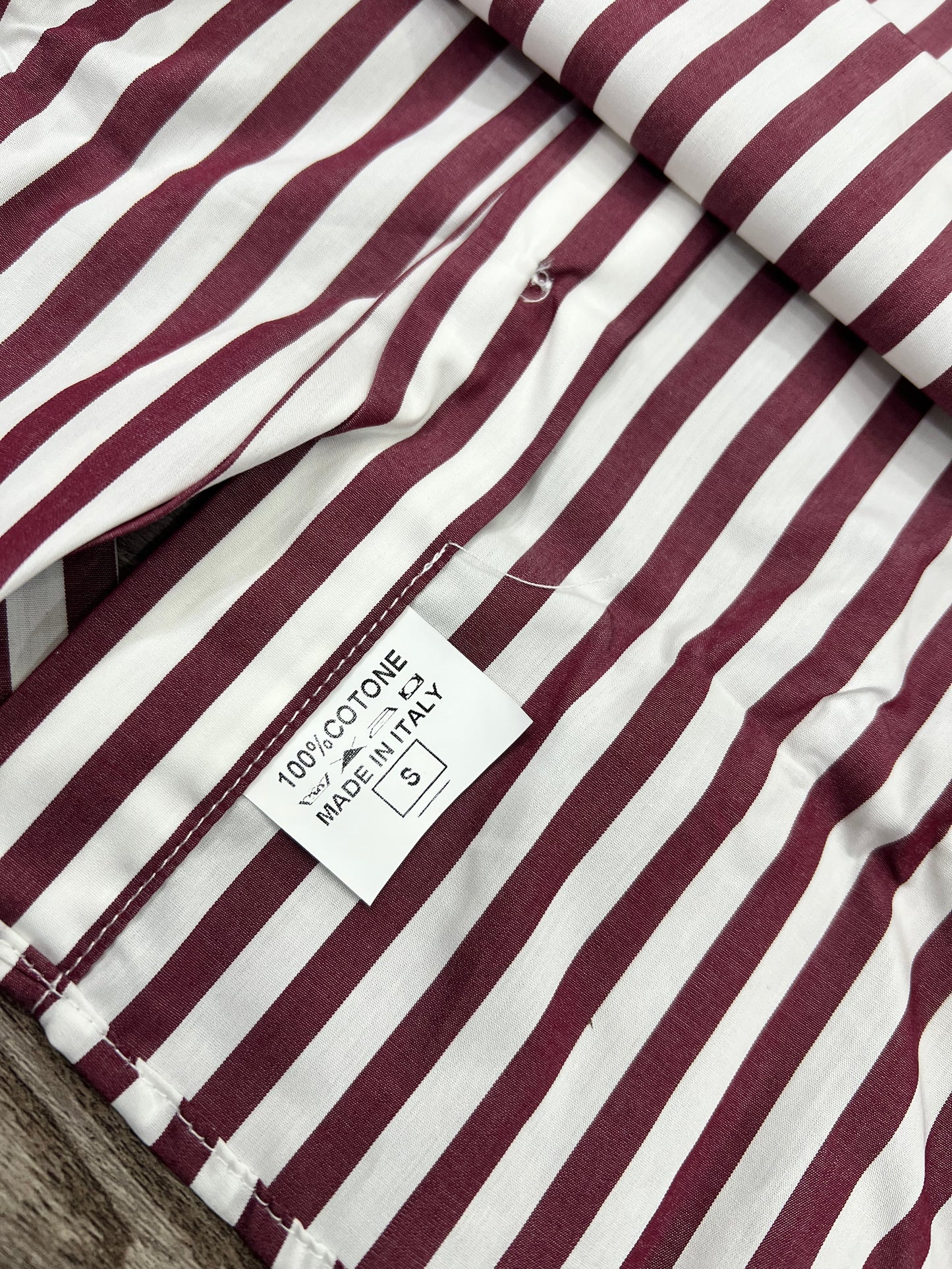 Camicia Rigo Bordeaux