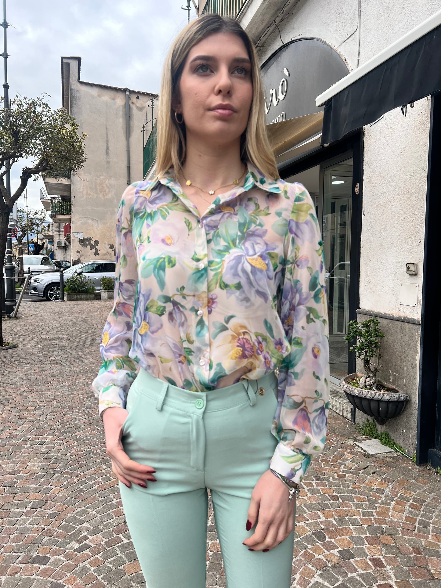 Camicia Floreale 180/25