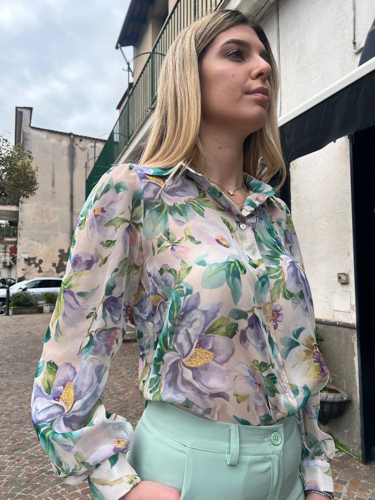 Camicia Floreale 180/25