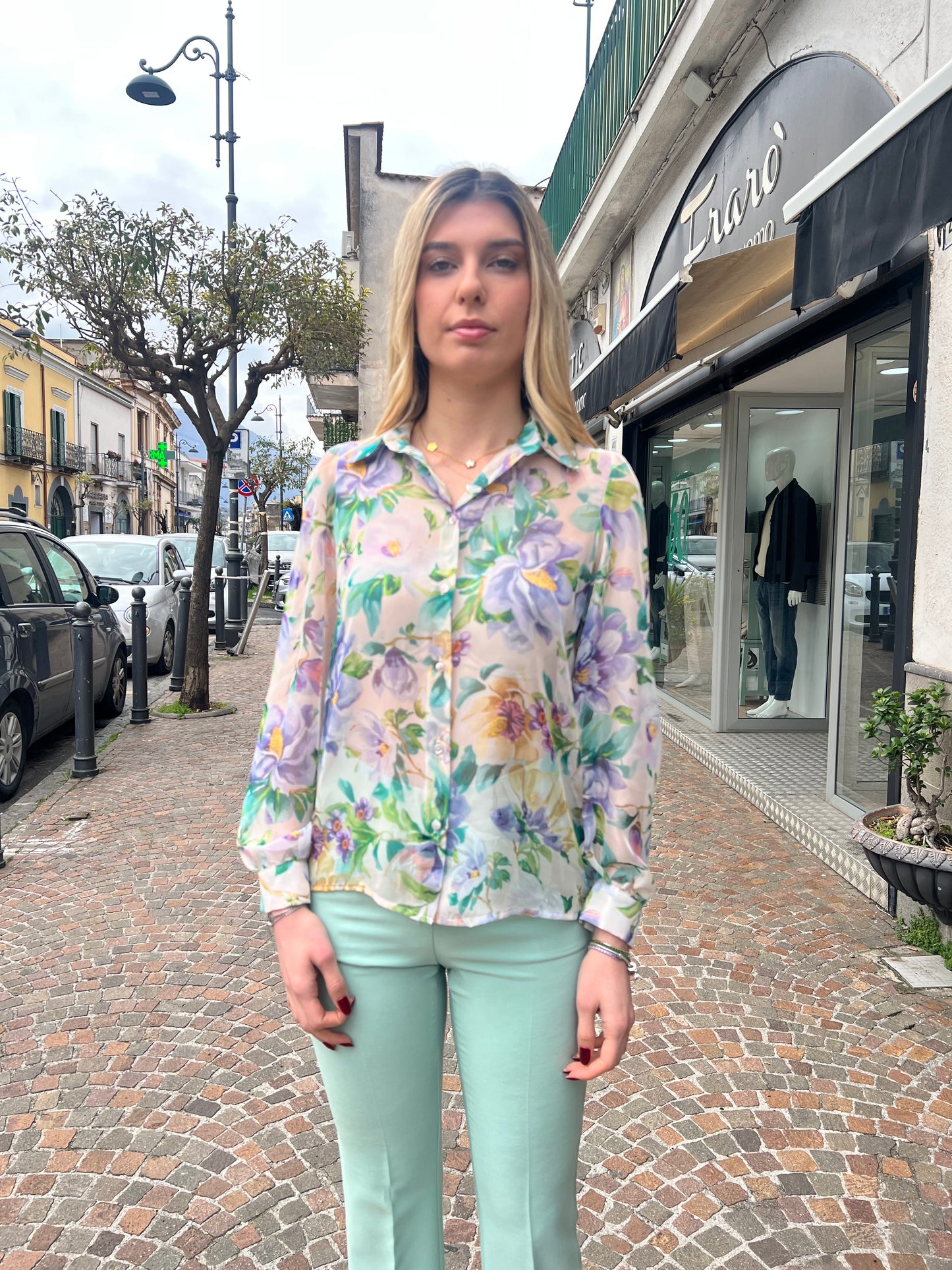 Camicia Floreale 180/25