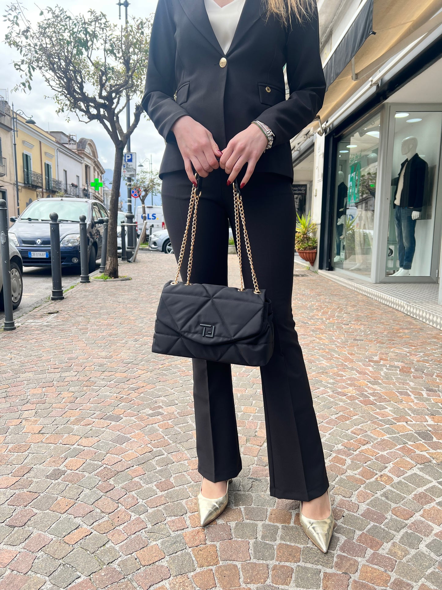 Tailleur Zampa nero 508/25 ( Ultimo tg. 46)