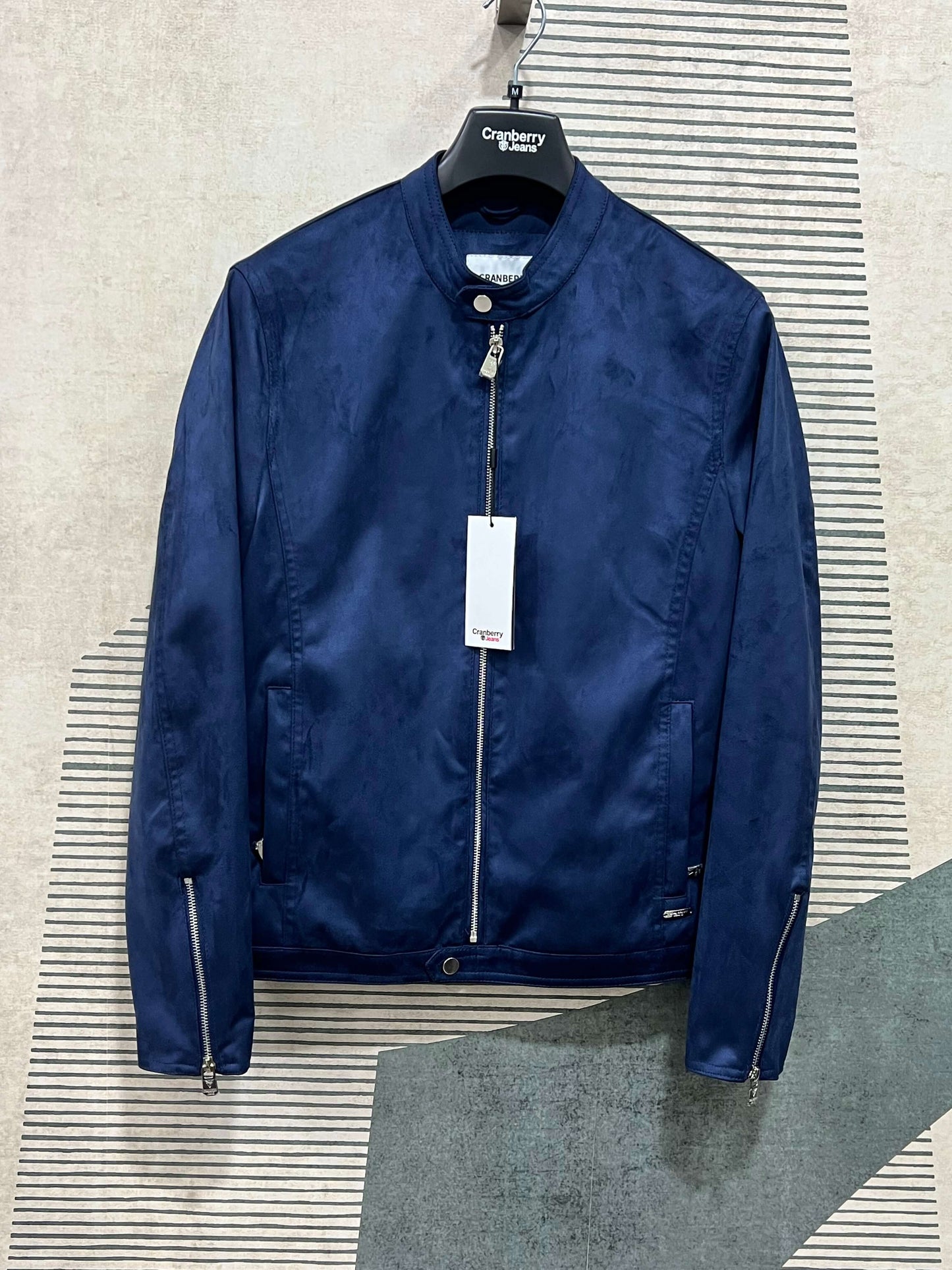 Giubbotto  Biker Blu