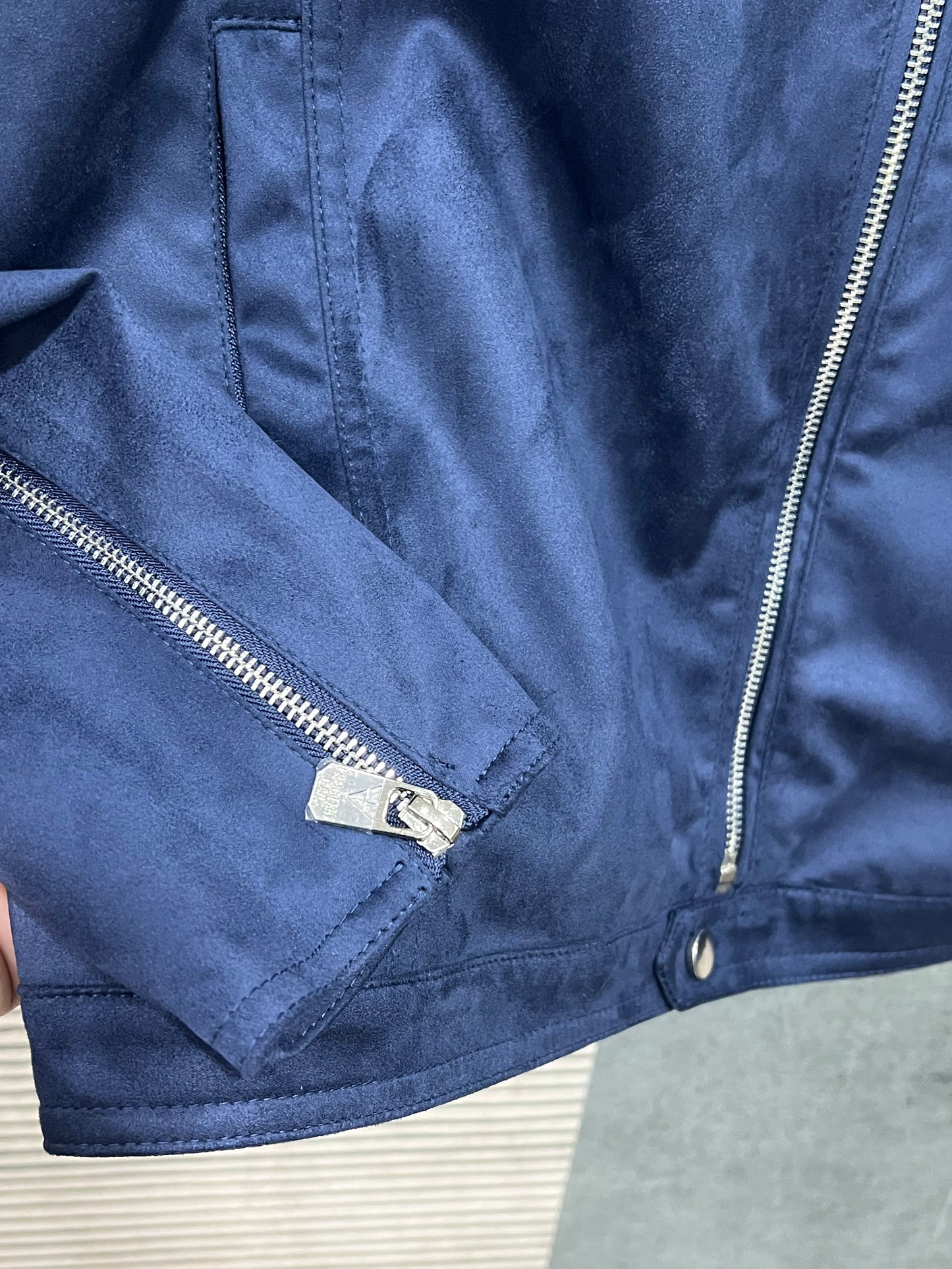 Giubbotto  Biker Blu
