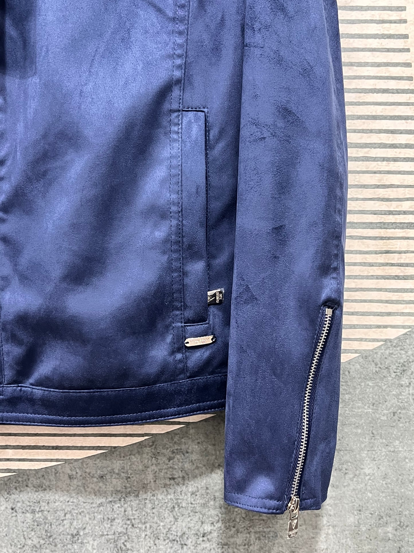 Giubbotto  Biker Blu