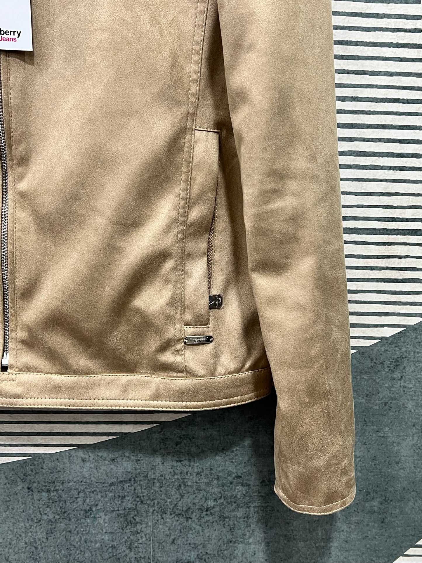 Giubbotto Biker Camel