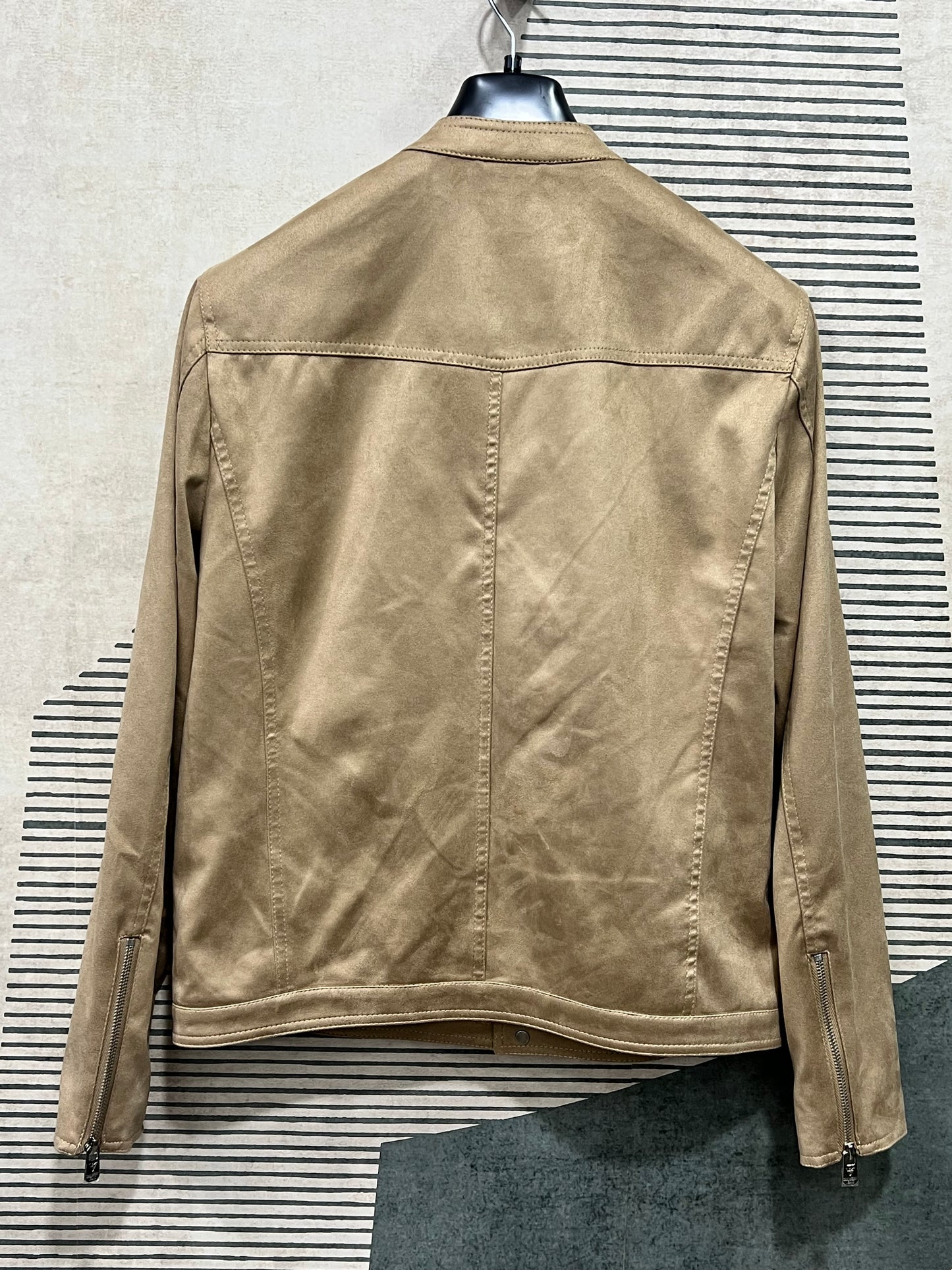 Giubbotto Biker Camel
