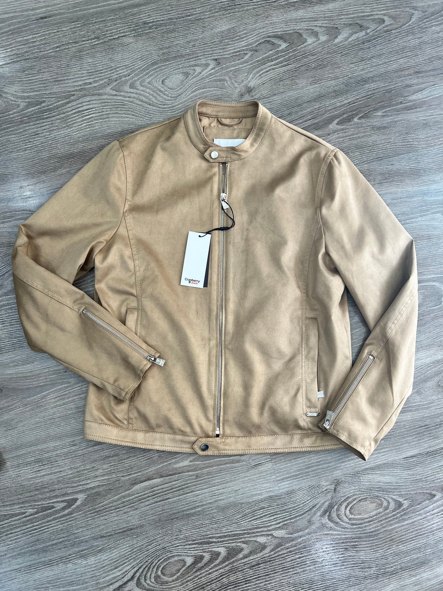 Giubbotto Biker Camel