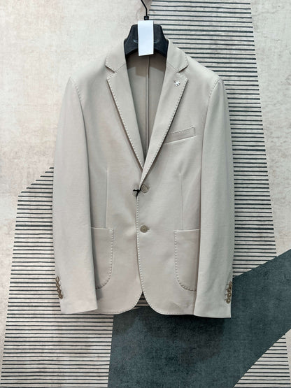 Giacca Punto Milano New Beige & Blu