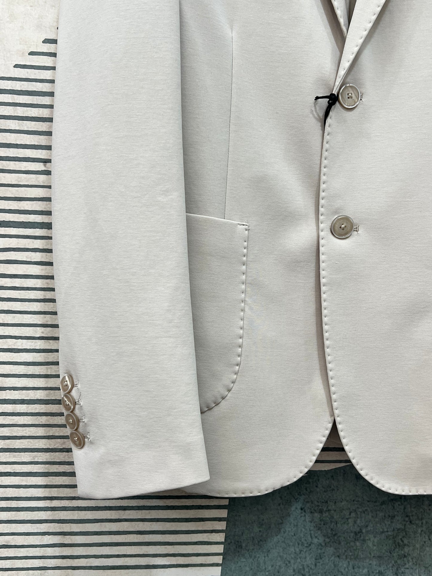 Giacca Punto Milano New Beige & Blu