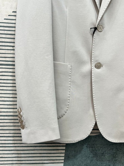 Giacca Punto Milano New Beige & Blu