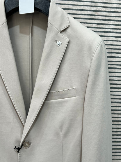 Giacca Punto Milano New Beige & Blu