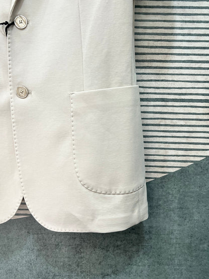 Giacca Punto Milano New Beige & Blu
