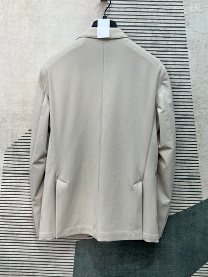 Giacca Punto Milano New Beige & Blu