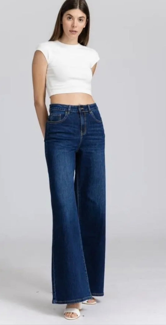 Jeans Wide Leg Basic