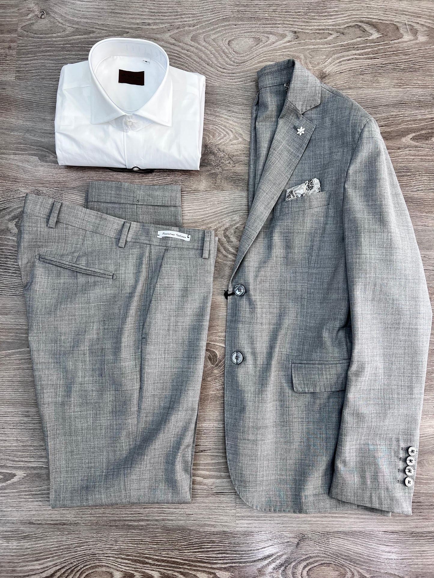 Abito Fresco Lana Grey
