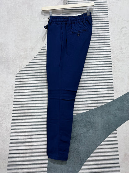 Pantalone Lino & Tencel| Panna & Blu